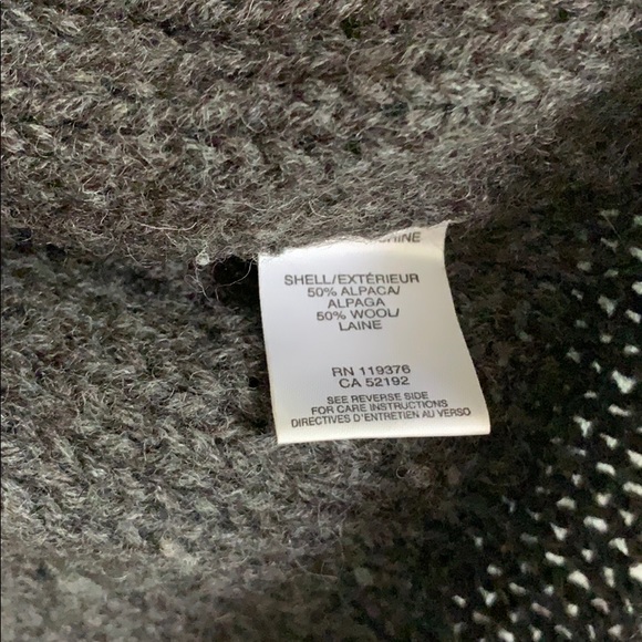 Helmut Lang Dark Grey Wool Knit Sweater P - Picture 7 of 8